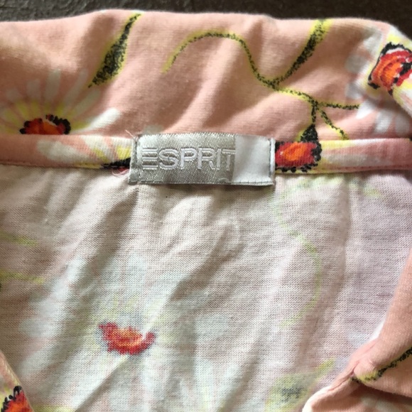 Y2K baby polo with daisies by Esprit - Picture 5 of 6